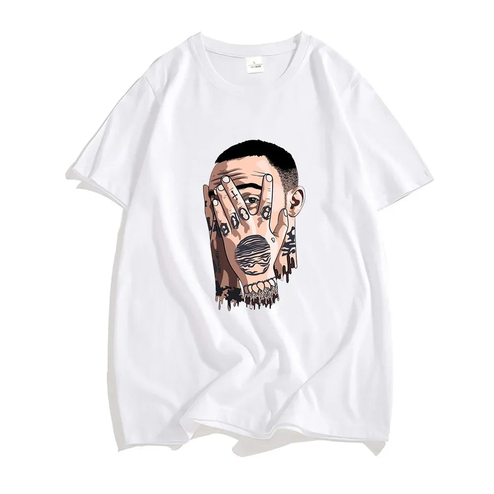 Rappeur Macc Miller impression T-shirts chemises pures hommes/femmes Hip Hop t-shirt été ample décontracté à manches courtes vêtements