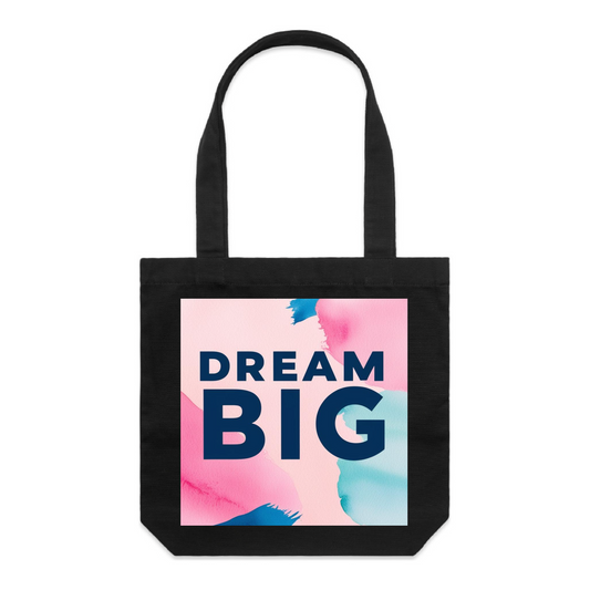 Totebag Dream Big - Sac en tissu design et pratique