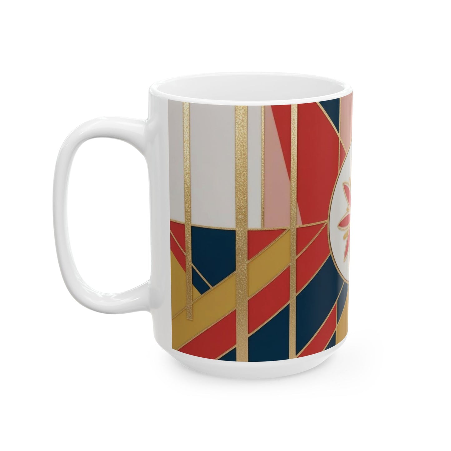 Mug en Céramique Brillant - Couleurs Éclatantes et Design Élégant pour Illuminer Vos Matins