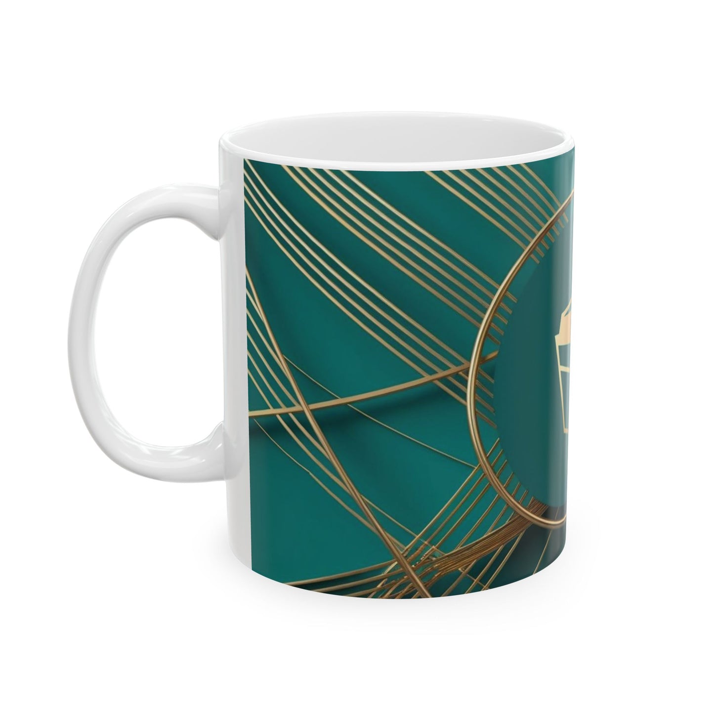 Mug en Céramique Brillante - Élégance et Couleurs Vibrantes pour Sublimer Votre Quotidien