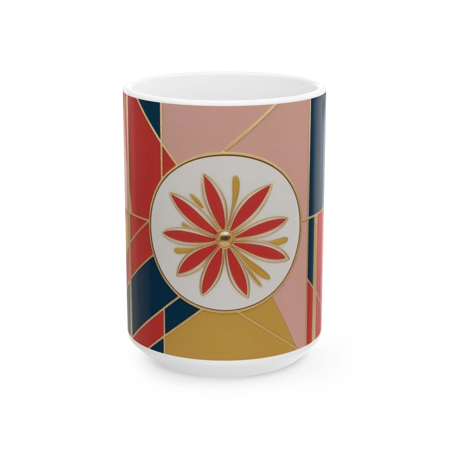 Mug en Céramique Brillant - Couleurs Éclatantes et Design Élégant pour Illuminer Vos Matins