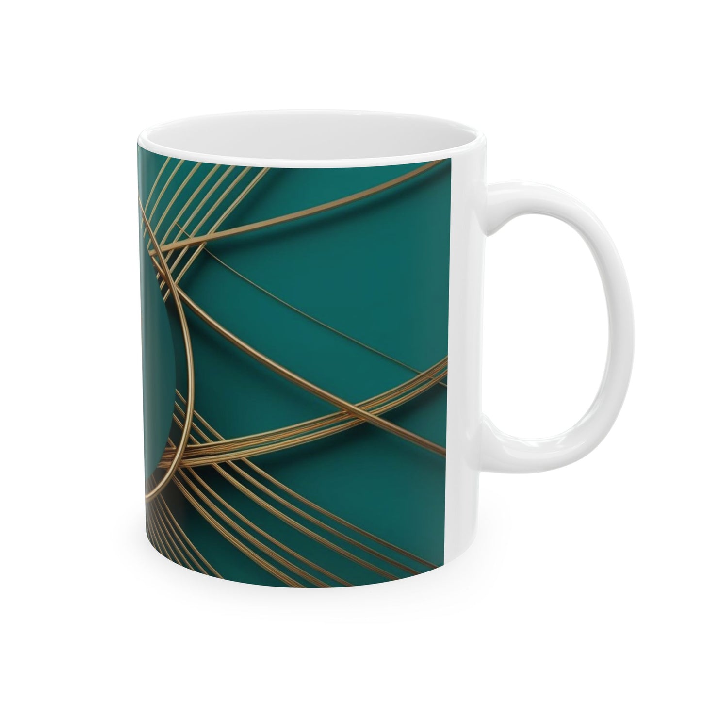 Mug en Céramique Brillante - Élégance et Couleurs Vibrantes pour Sublimer Votre Quotidien