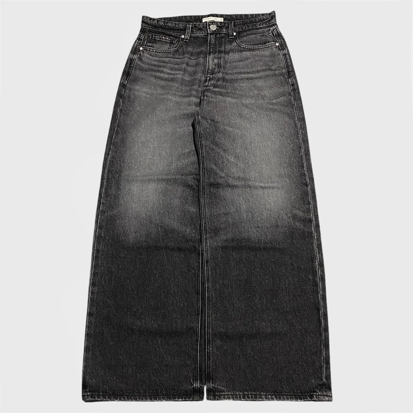 Jeans Baggy Noir Wide Leg Homme – Style Y2K & Streetwear Rétro