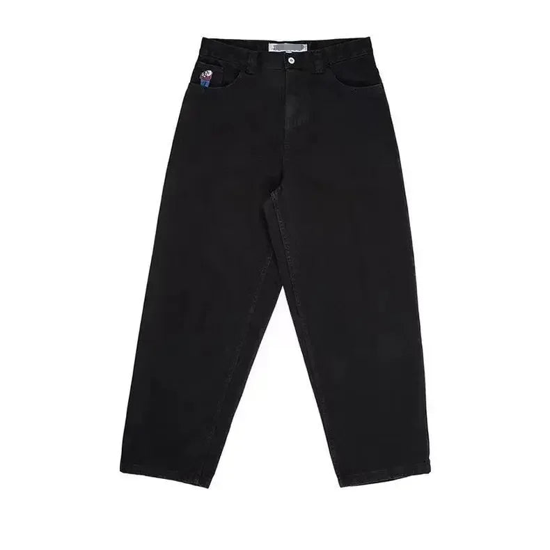 🔥 Jeans Baggy Homme – Wide Leg Hip-Hop & Streetwear Oversize | BiggOrange