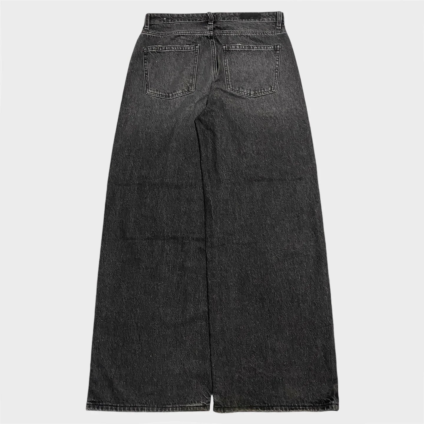 Jeans Baggy Noir Wide Leg Homme – Style Y2K & Streetwear Rétro