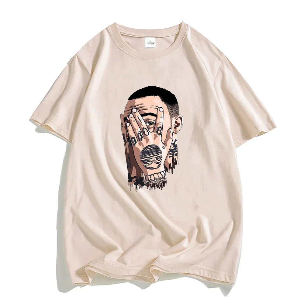 Rappeur Macc Miller impression T-shirts chemises pures hommes/femmes Hip Hop t-shirt été ample décontracté à manches courtes vêtements