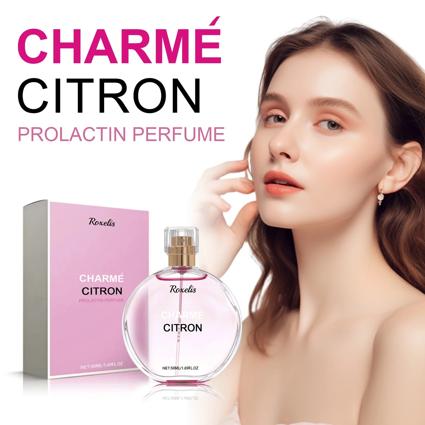 💐 Charmé Citron – Eau de Parfum Femme | Fragrance Séduisante et Naturelle